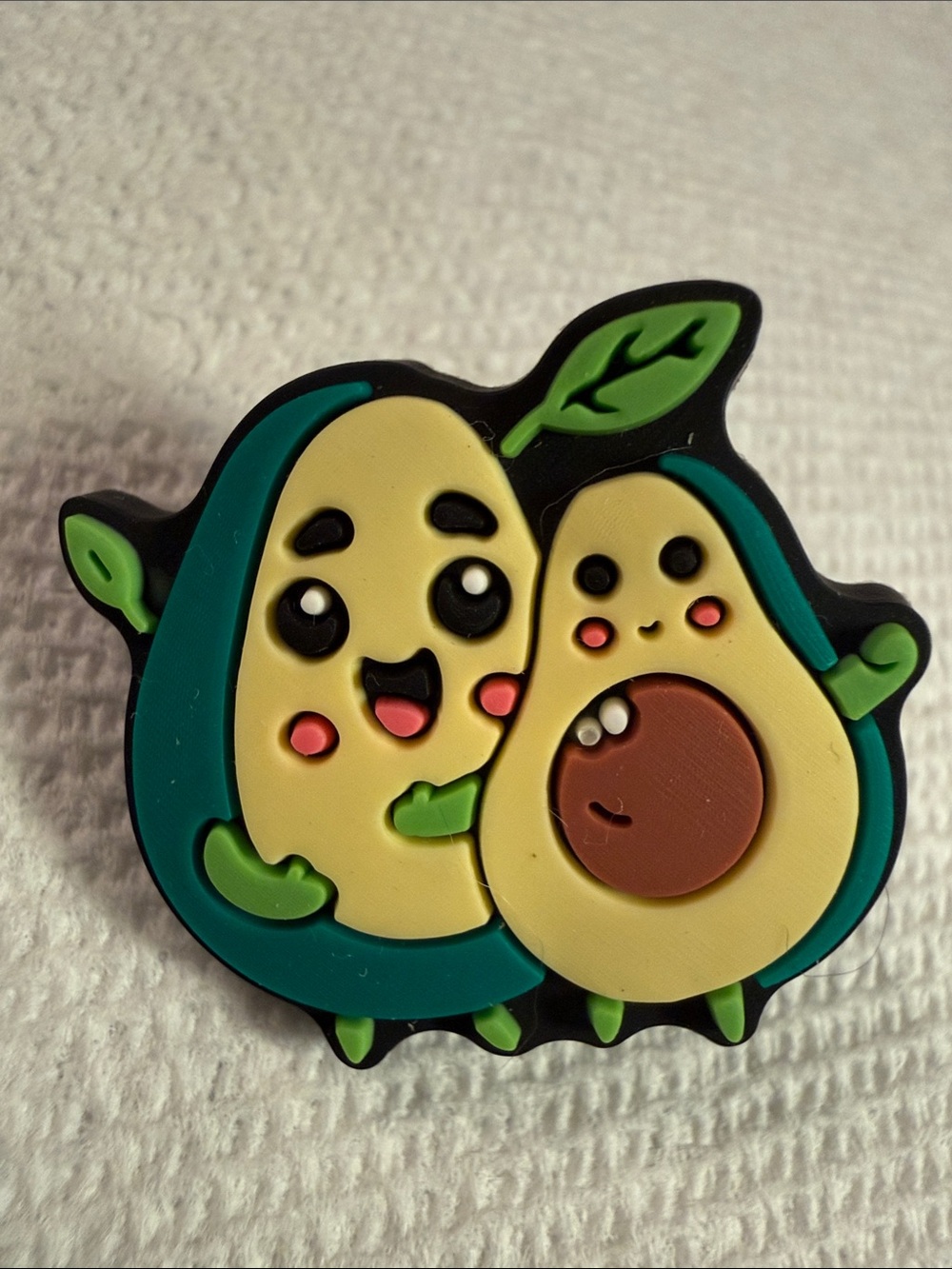 Cute Avocado shoe charm